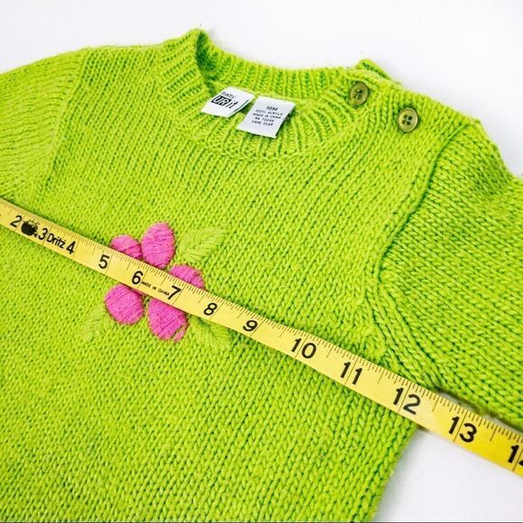 3-Piece Outfit: Sweater, Leggings, & Beanie Sz 18m - Picture 8 of 11